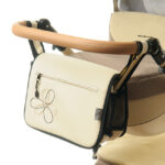 Сумка на коляску Ok Style Квіточка (Молочна матова) №8