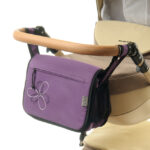 Сумка на коляску Ok Style Квіточка (Бузковий) №16