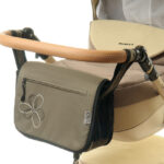 Сумка на коляску Ok Style Квіточка (Хаккі матовий) №46