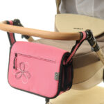 Сумка на коляску Ok Style Квіточка (Рожевий Барбі) №48