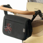 Сумка на коляску Ok Style Квіточка біло-червона