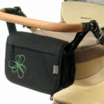 Сумка на коляску Ok Style Квіточка біло-салатовий