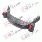 Підножка для колясок Adamex, Verdi та ін з блоками фіксації передніх коліс ( СІРА) Модель 1