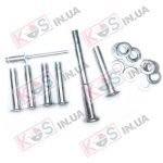 Комплект заклепок для заміни механізму складання