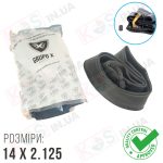 Камера 14 x 2.125 дюймів ( зігнутий ніпель)