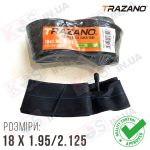 Камера 18 x 1.95/2.125 (50/54-355) TRAZANO Butyl Tube (AV 33 мм) для велосипеда