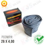 Камера 26 x 4.00 Wanda King Butyl Tube (AV 33 мм) для велосипеда FAT BIKE