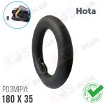 Камера 180x35 ( зігнутий ніпель) для дитячого візочка