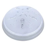 Світильник пластиковий Уфо Роза Вітрів срібло