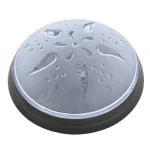 Світильник пластиковий Уфо Роза Вітрів дим