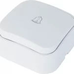 Кнопка дзвінка біла EVA