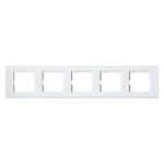 Рамка 5-на GRANO білий