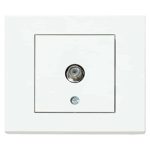 Розетка супутникова біла GRANO