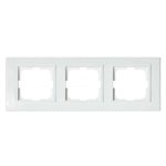 Рамка 3-на біла MINA