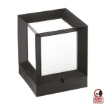 Світильник садово-парковий PRIZMA E27 чорний