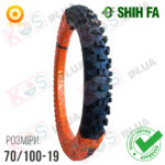 Шина 70/100-19 SHIH FA  42P