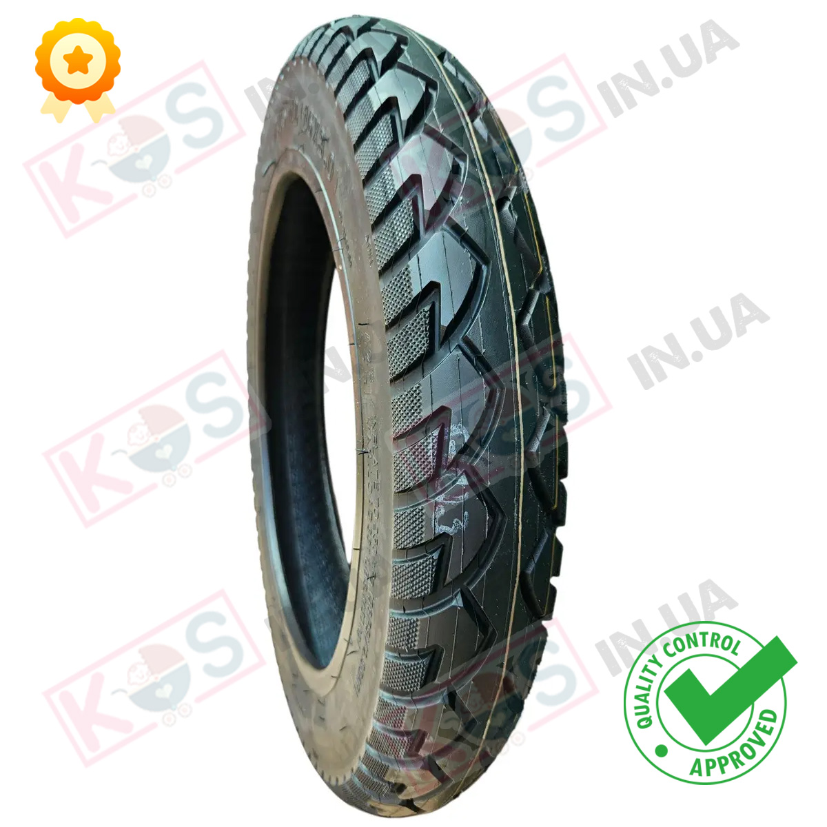 покришка-16x3-4 Шина 16×3.0 (76-305) (2.75-12), 4PR, 42F — безкамерна,  міцна і надійна - Зображення 2